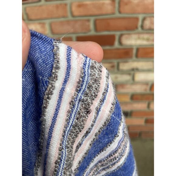 Mi Ami Shorts, Size Small, Textured Chambray Blue, Paperbag Waist, Boho, GUC - Picture 6 of 7